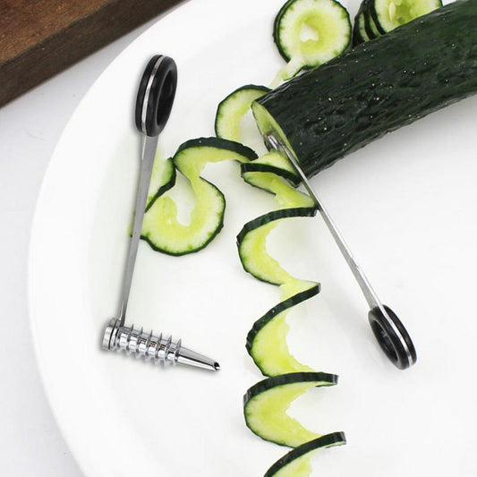Spiral Slicer Twister Blade for Vegetables Cucumber, Carrot & Potato Curler for Home Use
