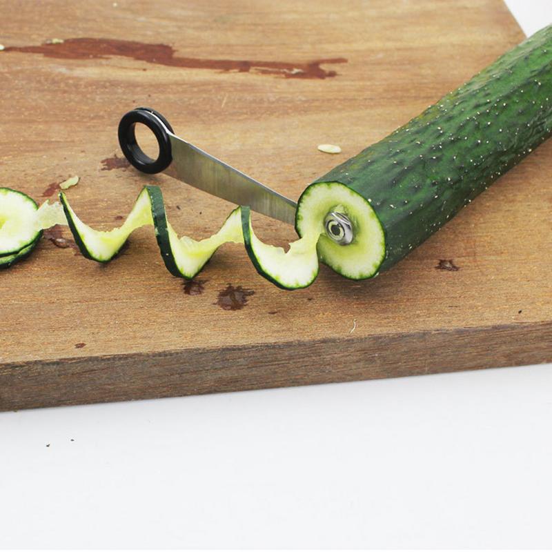 Spiral Slicer Twister Blade for Vegetables Cucumber, Carrot & Potato Curler for Home Use