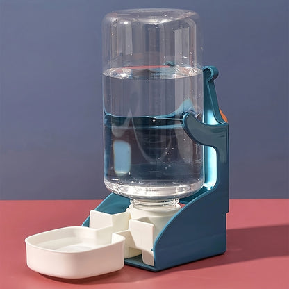 Automatic Bird Water Dispenser for Parrot Feeding Cage Transparent Parakeet Seed Container & Food Dispenser