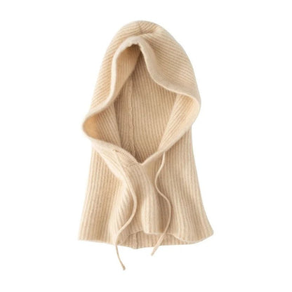 100% Pure Wool Knitted Thermal Balaclava Hood