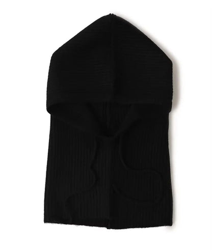 100% Pure Wool Knitted Thermal Balaclava Hood