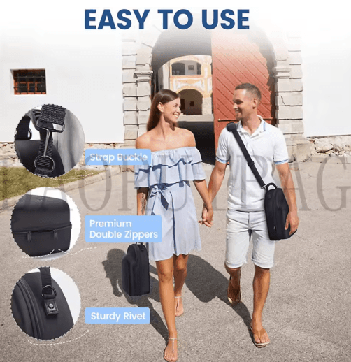 Baseball Cap Hat Travel Case Organizer for Secure Storage and Easy Carry