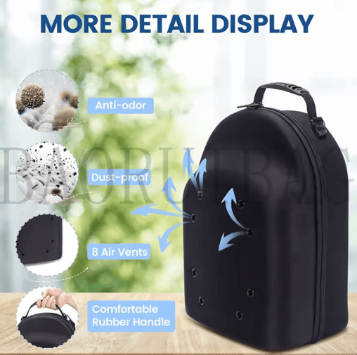 Baseball Cap Hat Travel Case Organizer for Secure Storage and Easy Carry