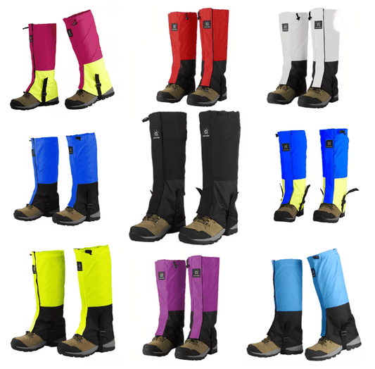 Waterproof Leg Gaiters for Snow Hiking and Desert Sand Protection