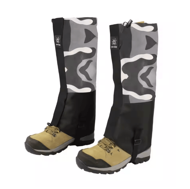 Waterproof Leg Gaiters for Snow Hiking and Desert Sand Protection