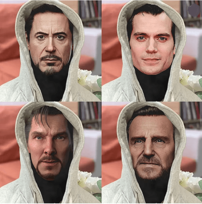 Doctor Strange 3D Elastic Mesh Full Face Cosplay Mask for Halloween Costume Party
