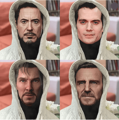 Doctor Strange 3D Elastic Mesh Full Face Cosplay Mask for Halloween Costume Party