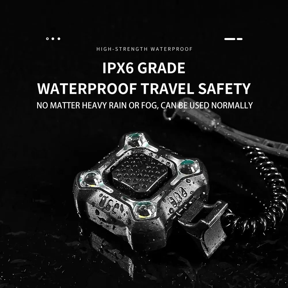 140dB High-Intensity Bicycle Horn & Headlight | USB Rechargeable Safety Alert Device for E-Bikes & Scooters