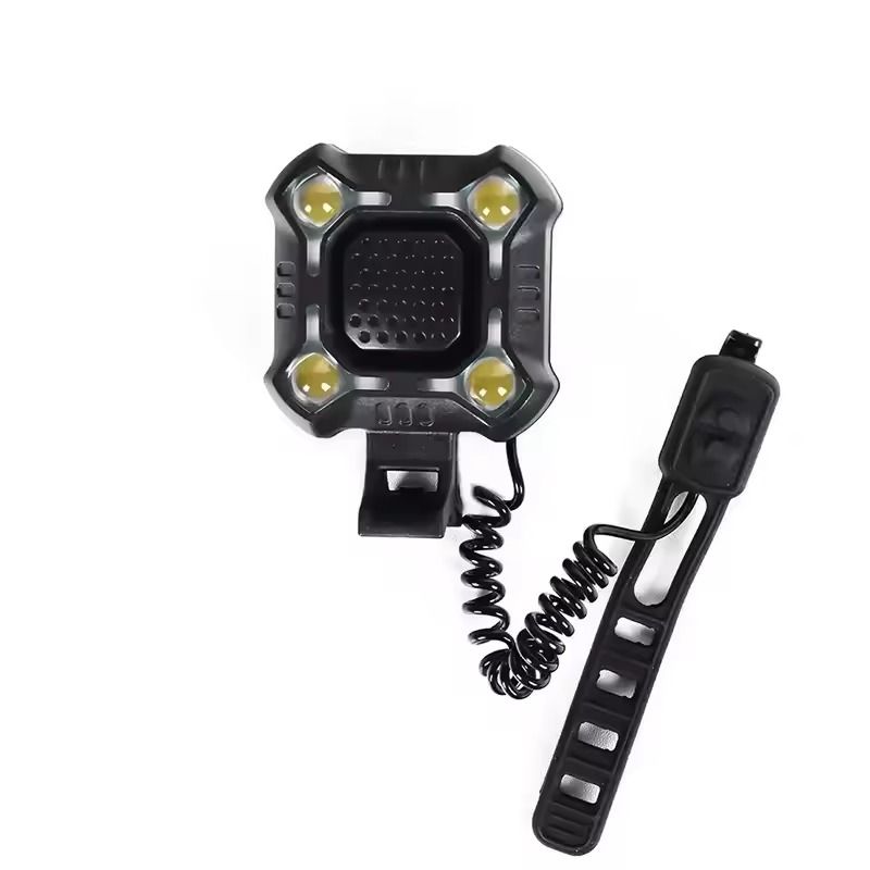 140dB High-Intensity Bicycle Horn & Headlight | USB Rechargeable Safety Alert Device for E-Bikes & Scooters
