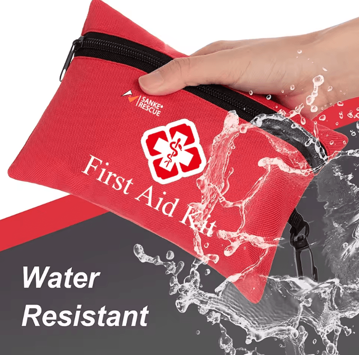 110-Piece Waterproof First Aid Kit – Compact Trauma Medical Kit for Home, Travel & Outdoor Emergencies
