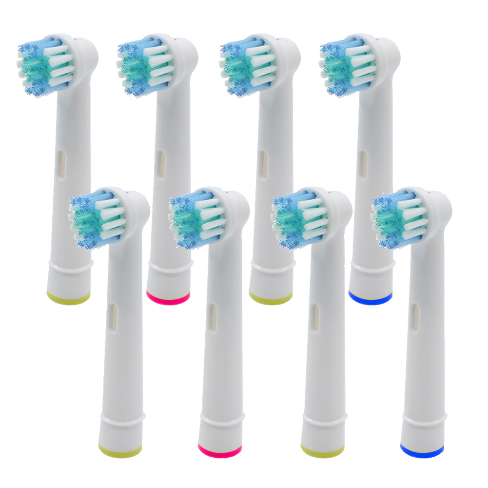 Replacement Brush Heads for Oral-B Electric Toothbrush, Compatible with Power, Pro Health, Triumph, 3D Excel