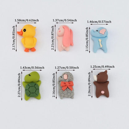 "Little Turtle" 6-Piece High-Detail Interior Ornament Set