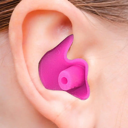 Waterproof Soft Silicone Earplugs Portable Durable and Comfortable Ear Plugs for Swimming and More