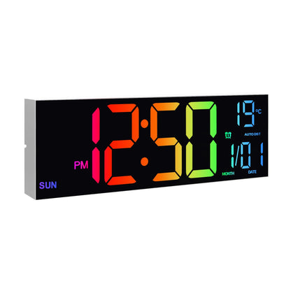 16-Inch Large RGB Digital Wall Clock