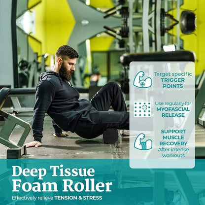 High Density EPP Foam Roller for Deep Tissue Massage and Muscle Recovery