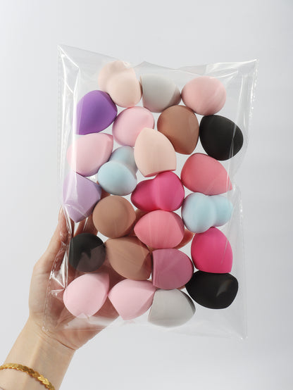 Beauty Sponge Set Pieces for Liquid, Cream & Powder Makeup Random Colors & Shapes