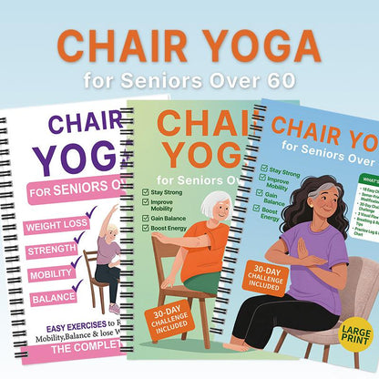 Chair Yoga Guide for Seniors, Low-Impact Seated Routines for Mobility, Balance & Health