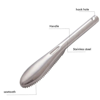 Stainless Steel Fish Scale Remover Tool