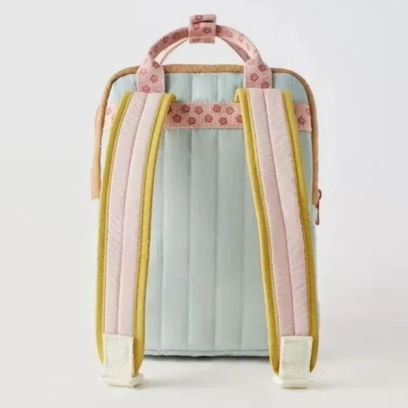 SunnyBloom Kids School Backpack Lightweight Childrens Backpack with Sunflower Charm