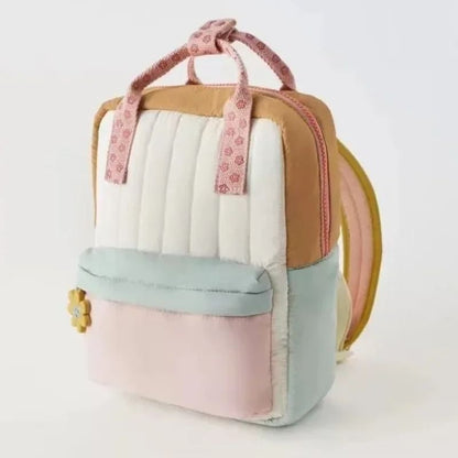 SunnyBloom Kids School Backpack Lightweight Childrens Backpack with Sunflower Charm