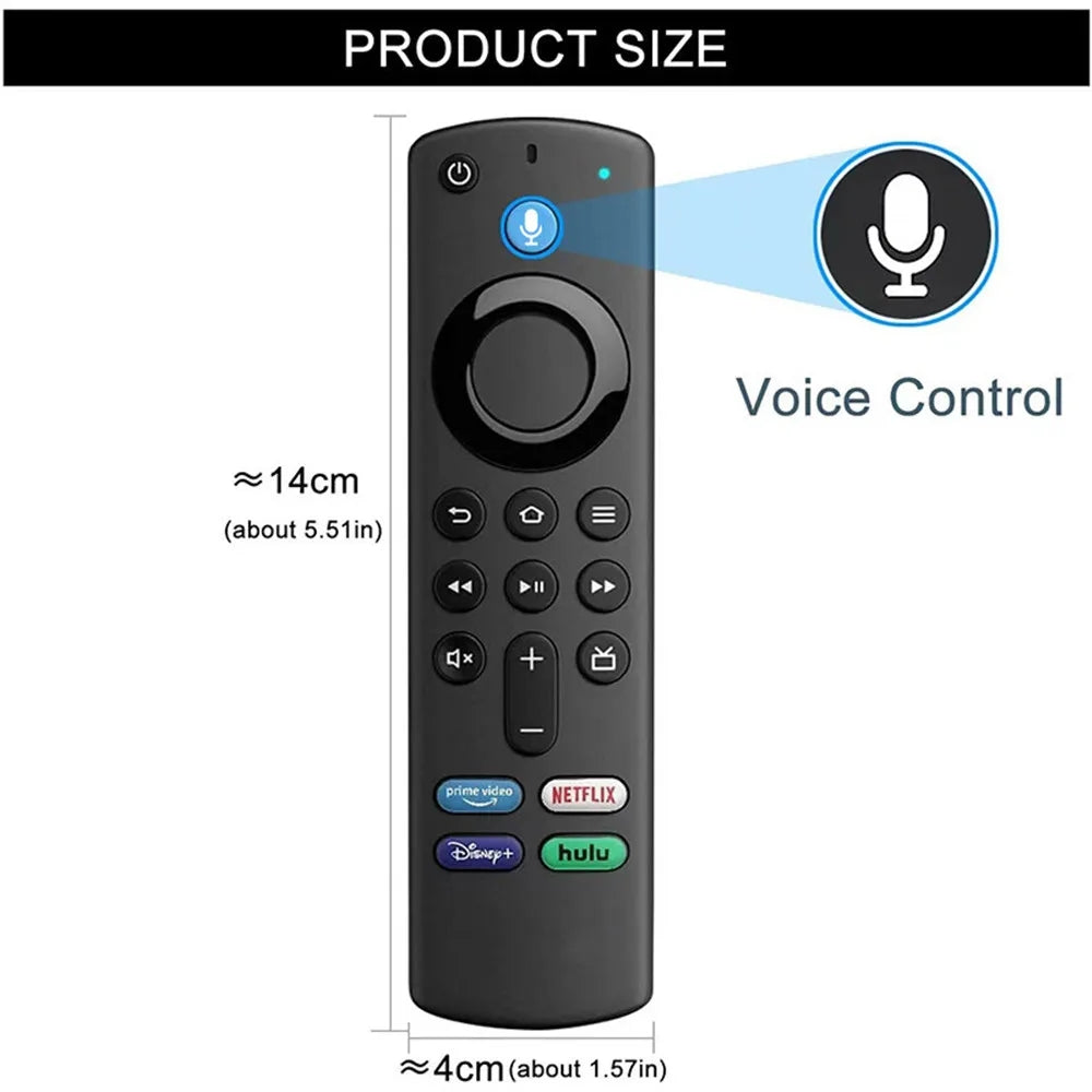 Fire TV Stick Voice Remote Replacement with Fast Search, Easy Navigation and Control