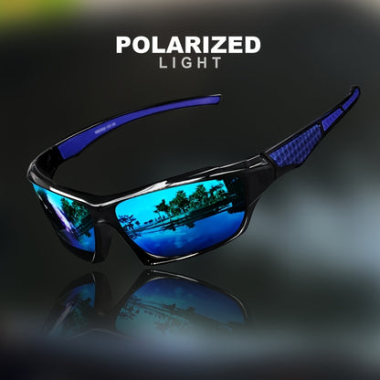 Sports Polarized Sunglasses for Men Glare Reduction for Driving Cycling Fishing