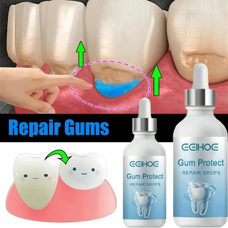 Fast Relief Gum Repair Serum for Sensitive Teeth & Stronger Daily Gum Care