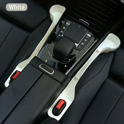 DriveTidy Car Seat Gap Filler Organizer with Cup Holder & Phone Slot (2-Pack)
