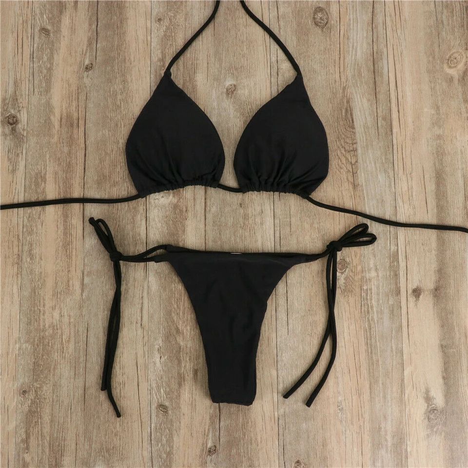 Sexy Side Tie Brazilian Bikini Set for Women
