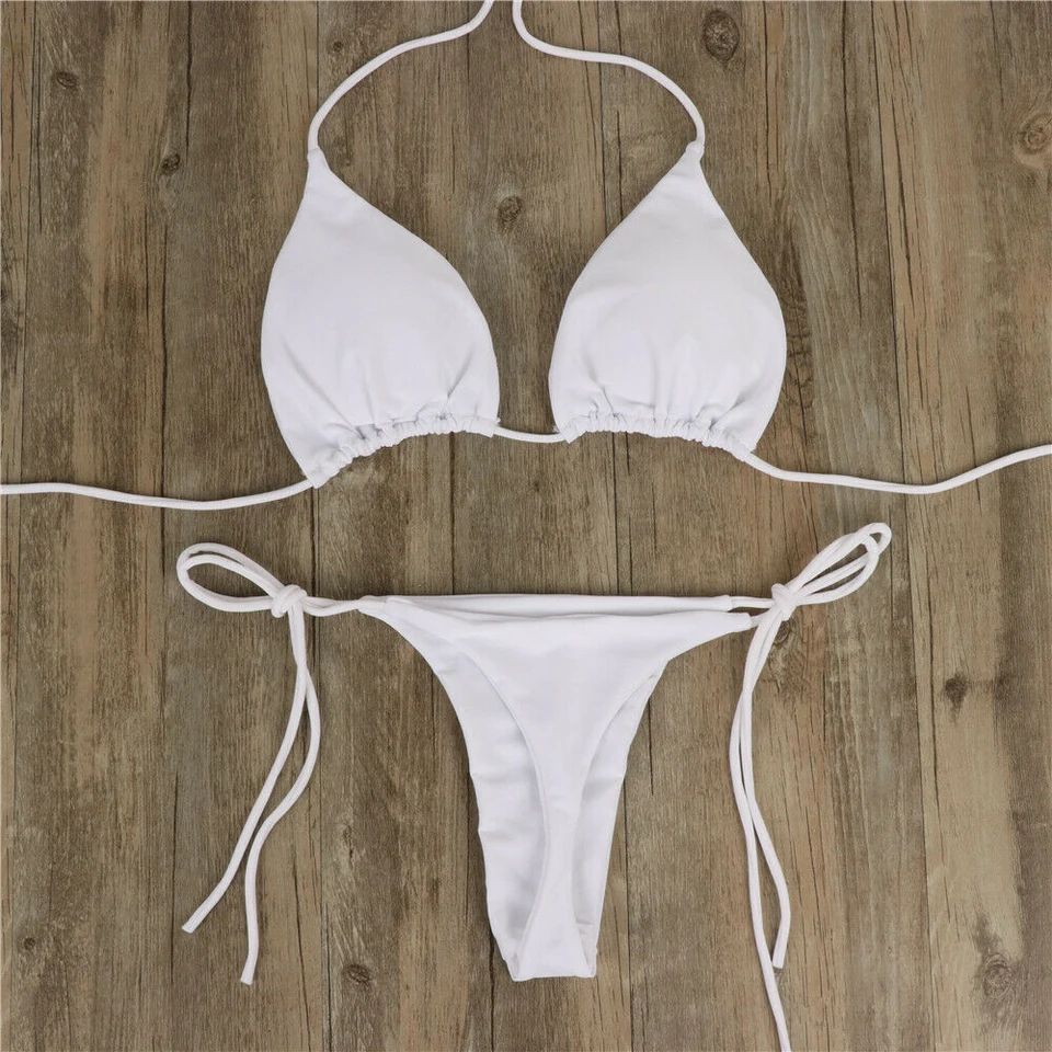 Sexy Side Tie Brazilian Bikini Set for Women