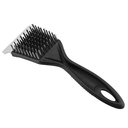Steel Wire BBQ Grill Cleaning Brush Heavy Duty Scraper