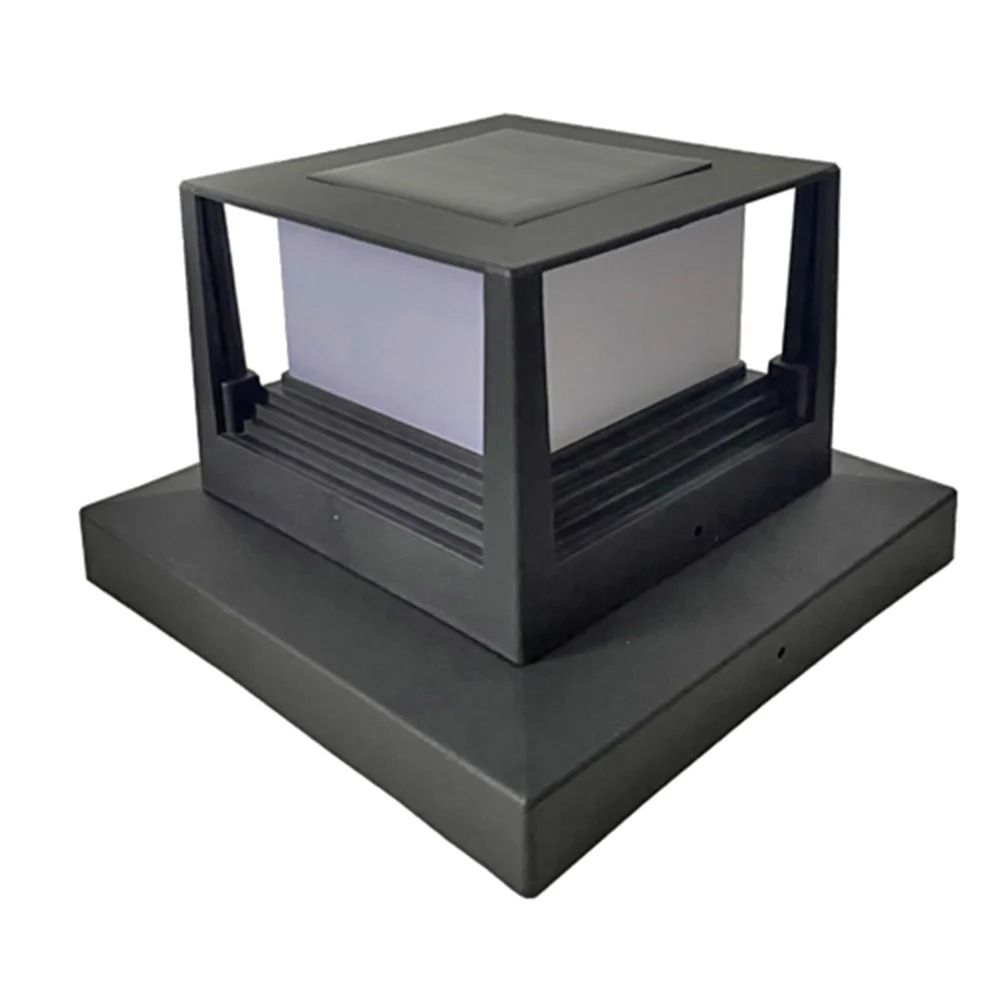 LED Solar Pillar Light | Waterproof Outdoor Column & Fence Post Lamp with Dual-Color Switching