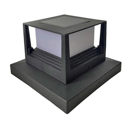 LED Solar Pillar Light | Waterproof Outdoor Column & Fence Post Lamp with Dual-Color Switching