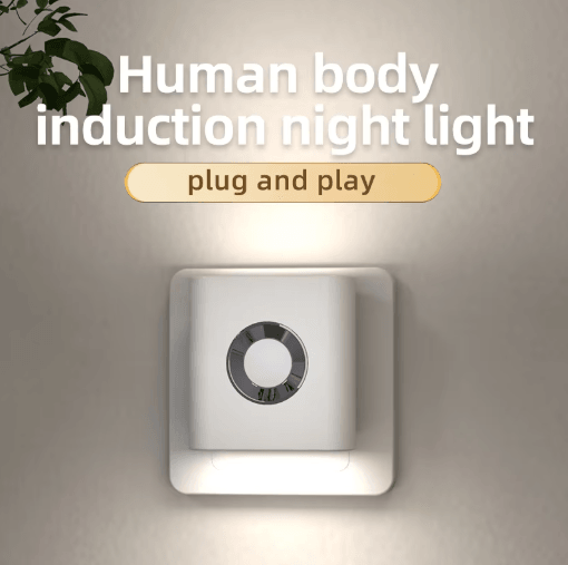 4-Pack Motion Sensor Night Light – USB-C Rechargeable Wireless LED Closet Lights