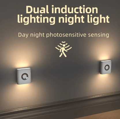 4-Pack Motion Sensor Night Light – USB-C Rechargeable Wireless LED Closet Lights