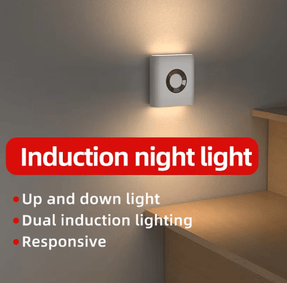 4-Pack Motion Sensor Night Light – USB-C Rechargeable Wireless LED Closet Lights