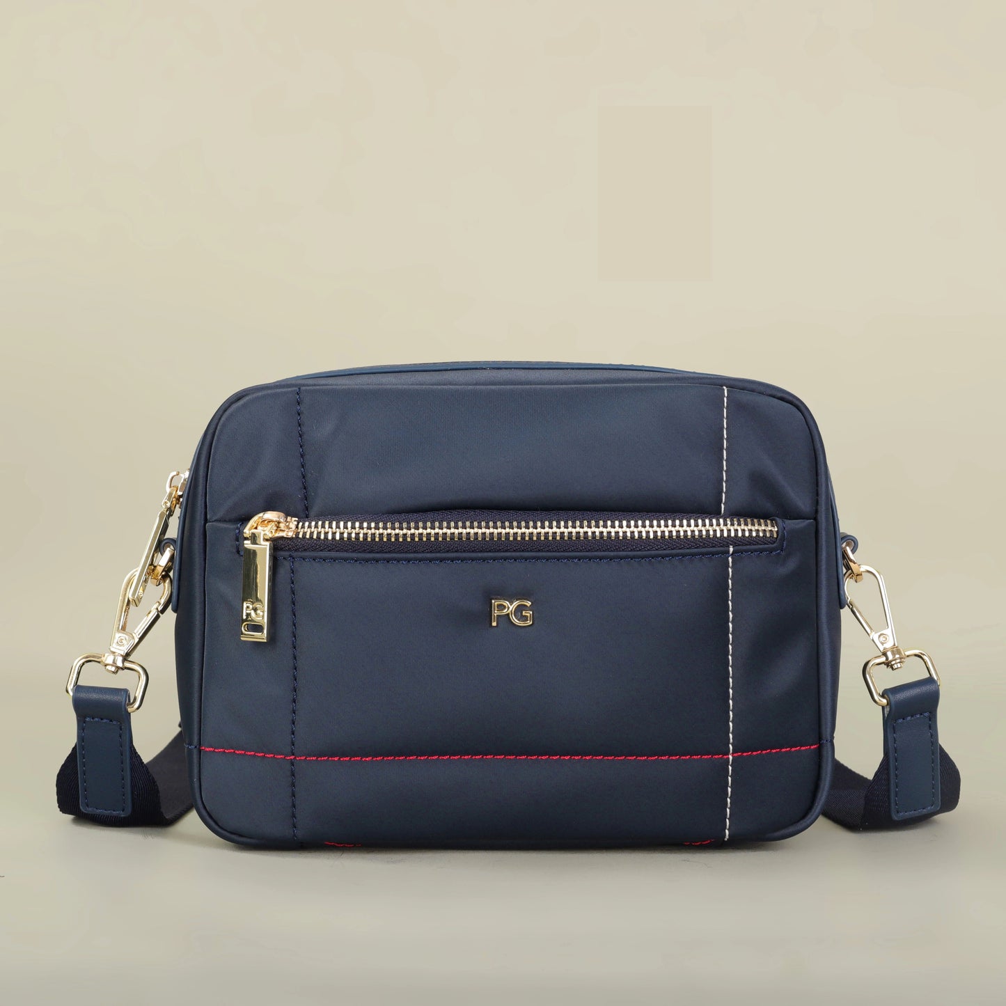 PG Waterproof Folding Square Crossbody Bag for Women