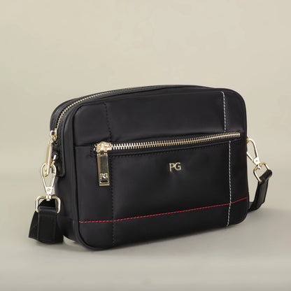 PG Waterproof Folding Square Crossbody Bag for Women