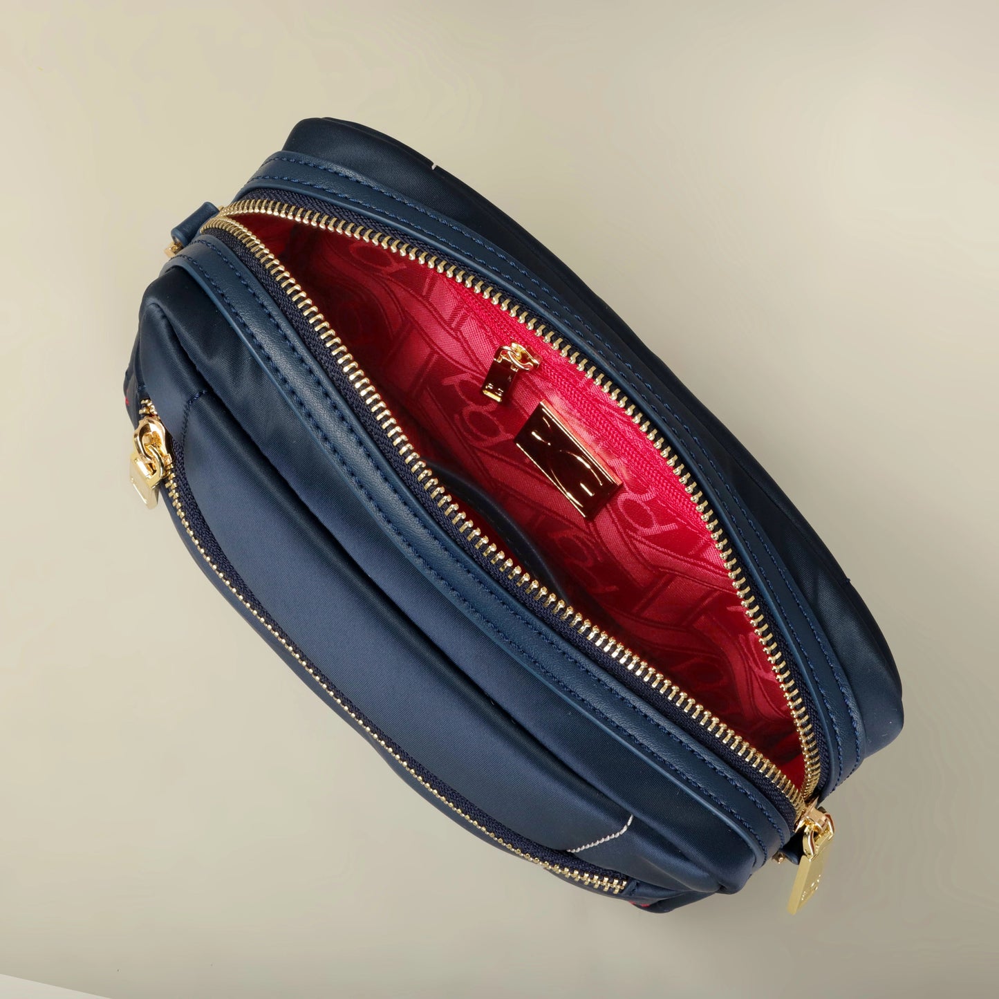 PG Waterproof Folding Square Crossbody Bag for Women