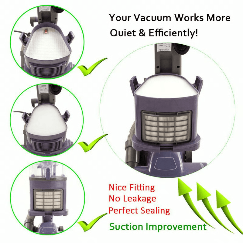 Shark Navigator Lift-Away Filter Replacement Set for Better Suction and Cleaner Air