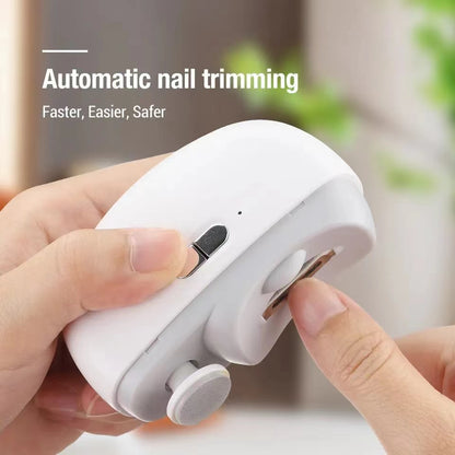 Portable Electric Nail Clipper Grinder Automatic Manicure Tool for Smooth Nail Care