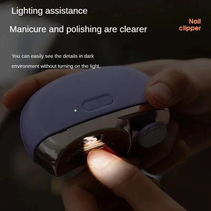 Portable Electric Nail Clipper Grinder Automatic Manicure Tool for Smooth Nail Care