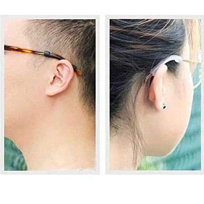 Anti Slip Silicone Temple Tips for Glasses for All Day Comfort and Secure Fit