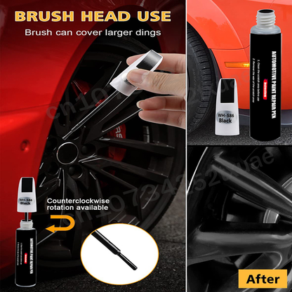 Car Wheel Touch-Up Paint Pen, Quick Scratch & Chip Fix for Alloy Wheel Repair