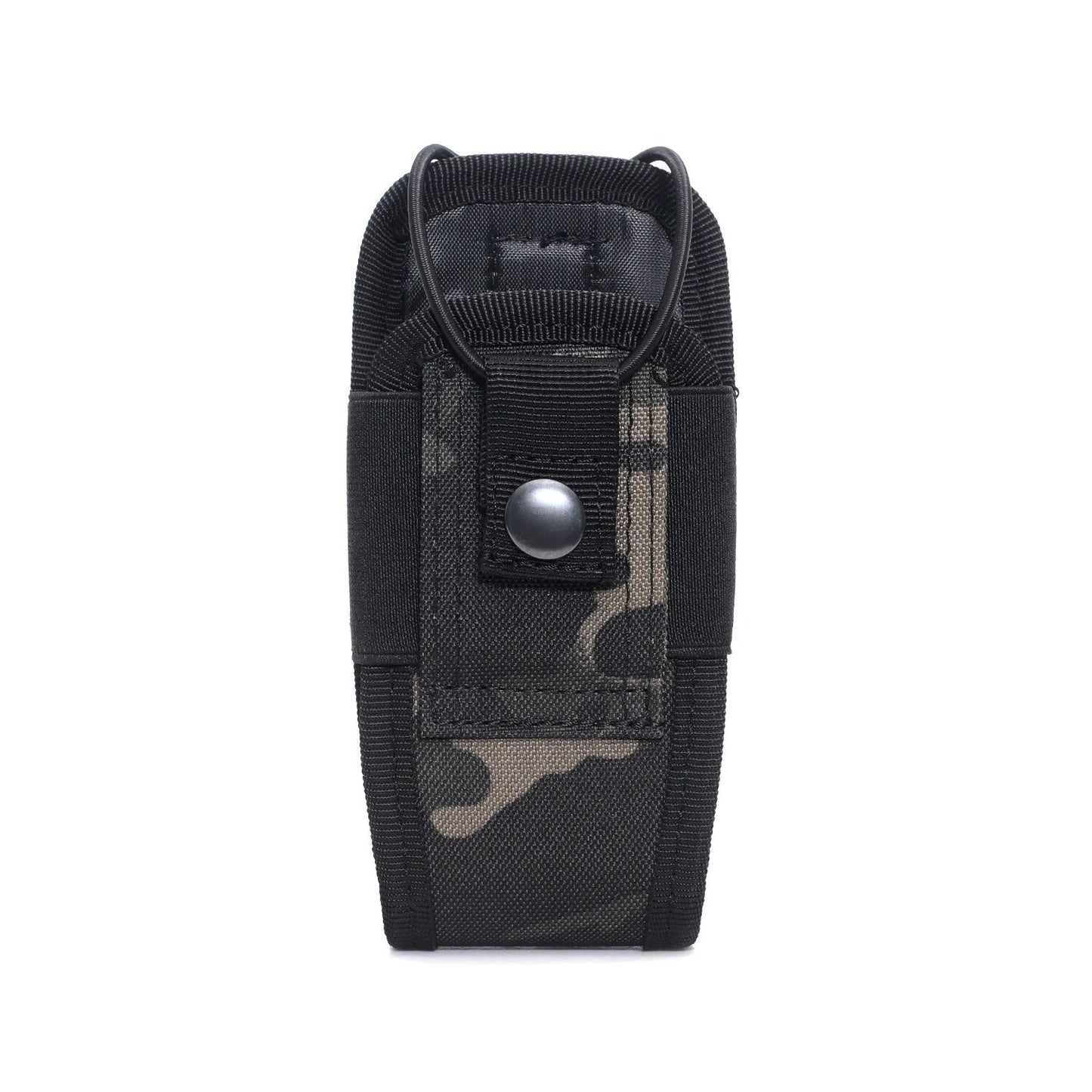 Molle System Walkie Talkie Bag Multifunctional Camouflage Accessory Bag for Outdoor Sports and Wireless Devices