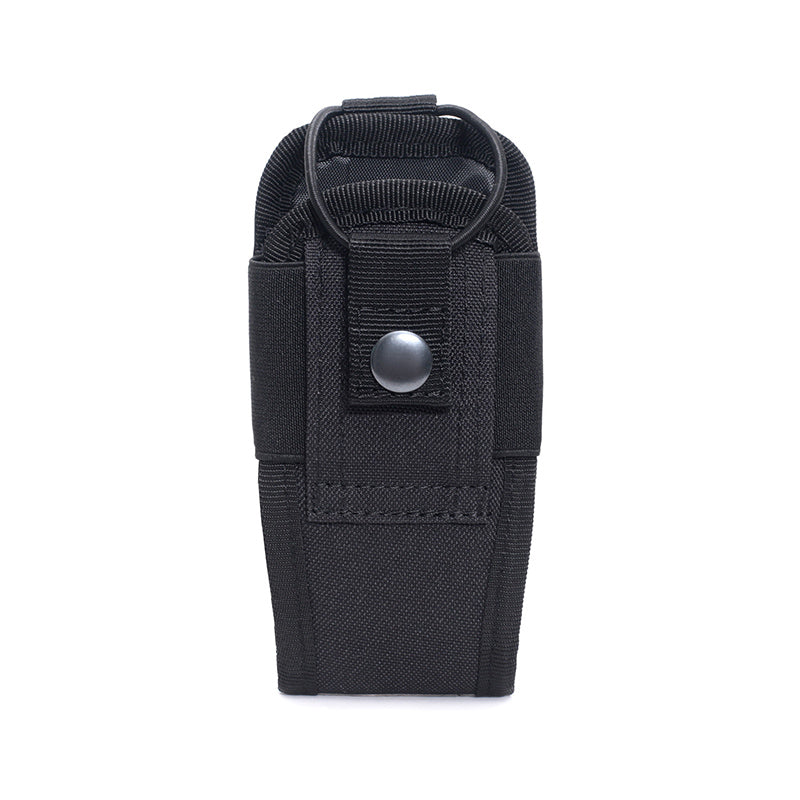 Molle System Walkie Talkie Bag Multifunctional Camouflage Accessory Bag for Outdoor Sports and Wireless Devices