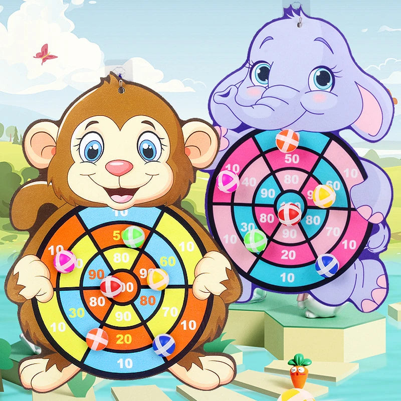 Educational Dart Board for Babies | Indoor Sports Child Montessori Game