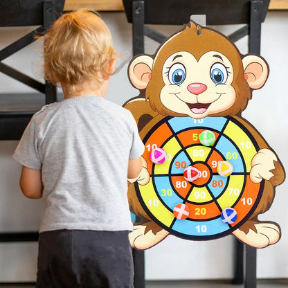 Educational Dart Board for Babies | Indoor Sports Child Montessori Game