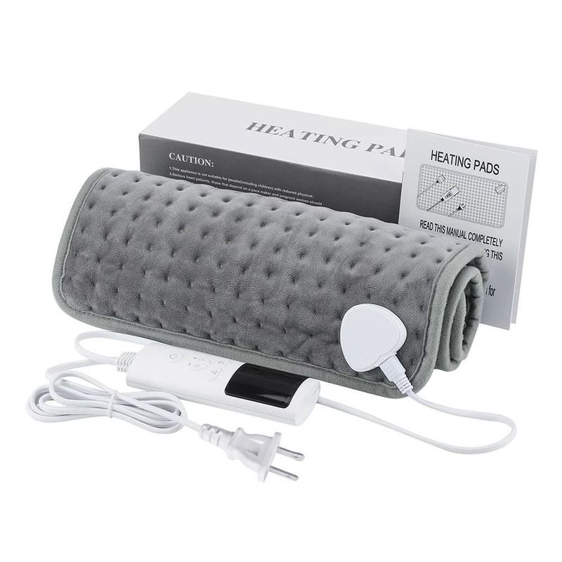 Cozy Electric Heating Pad Blanket for Back Neck and Shoulder Pain Relief