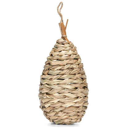 Hand-Weaved Decorative Bird House & Nest Shelter